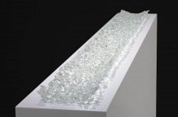 2012 
Murano glass 
179 (L) x 17 (W) x 3 (H) cm 
Unique piece