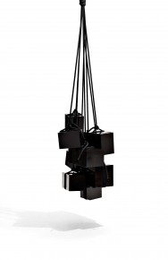 2008 
Hanging cabinet 
Lacquered MDF wood and rope 
Ca 70 x 70 x 85 (+ropes) 
Limited edition of 20 ex. signed by the artist