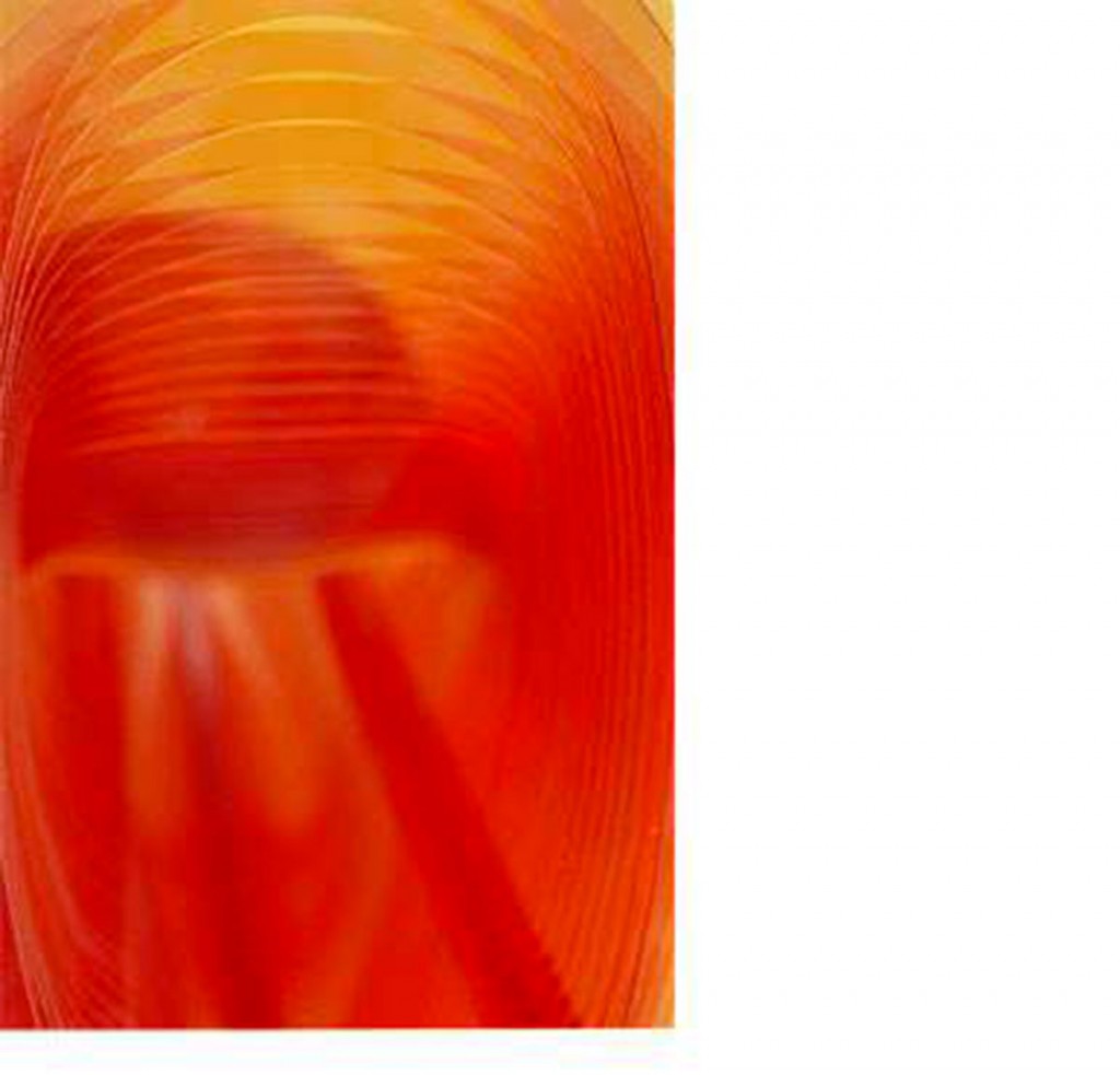 2000 
Flame amber acrylic 
65 x 195 x 89 (h) cm 
Limited edition of 20 
signed by the artist