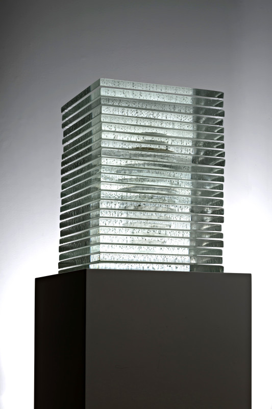 2016 
Murano Glass, Silver
65 x 32 x 32 cm 
Unique Piece