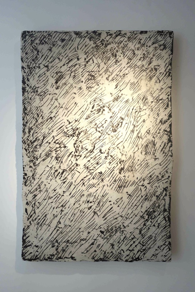 2016
Concrete, filler, pigments, polystyrene, steel
151 x 99 x 8 cm 
Unique piece