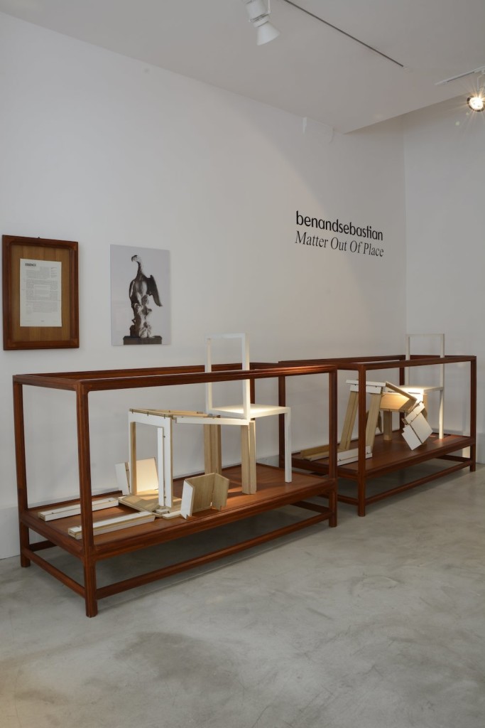 2010
Teak vitrine
Exhibition Matter Out Of Place
Galerie Maria Wettergren