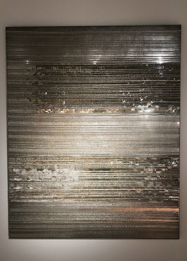 2016
Copper wires, mirror foil, 150 x 180 cm / each
Unique piece