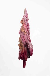 2015-18
Silk velvet dyed by cones and cochineal, sewn by hand
150 cm