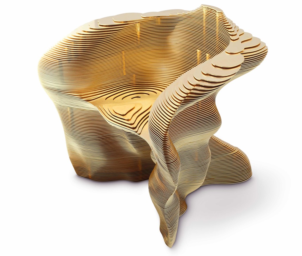 Mathias Bengtsson Slice Chair Brass_1