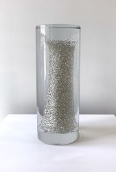 2016
Solid hand blown Murano glass, Silver
Ø 13 x 33,5 cm
Unique piece